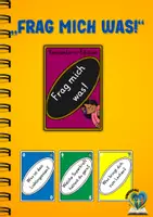 Vorschau - Spiele - „Frag mich was!“ – Das Kartenspiel zum Kennenlernen & Erzählen - Deckblatt