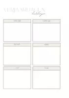 Voorbeeld - 🎉 Verjaardagenoverzicht – Invulbaar format - Voorblad