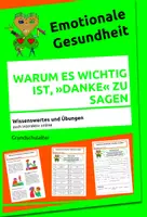 Vorschau - Arbeitsblätter - Warum es wichtig ist, Danke zu sagen - Wissenswertes und Aufgaben - Deckblatt