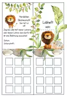 Vorschau - Arbeitsblätter - Lobheft für Löwenklassen - Deckblatt