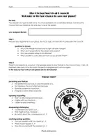 Vorschau - Arbeitsblätter - Discussion: The Global Survival Council - Seite 2