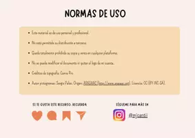 Vista previa - Refuerzo / NEE / Materiales de apoyo - CARTELES NORMAS DE CONVIVENCIA - página 2