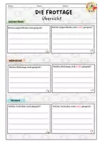 Vorschau - Arbeitsblätter - Frottage Erkundung - Seite 1