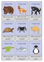 Vorschau - Spiele - Animals of Australia - Englisch Lesespiel - Seite 3