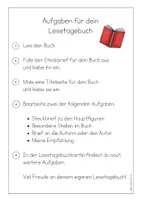 Vorschau - Arbeitsblätter - Arbeitsblätter für ein Lesetagebuch - Seite 3
