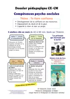 Aperçu - Préparation de séance / Séance complète - Compétences Psycho-sociales CE/CM - Confiance en soi et dépassement des doutes - 1 conte + 4 ateliers 45/60min - Page de couverture