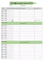 Vorschau - Lehrpläne/Lehrermaterial - Stoffverteilungsplan (Blanko) - Schuljahr 2025/26 Hessen - Seite 1