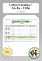 Vorschau - Lehrpläne/Lehrermaterial - Stoffverteilungsplan (Blanko) - Schuljahr 2025/26 Hessen - Deckblatt