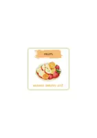 Προεπισκόπηση - Flashcards - fruit cards (κάρτες 3 μερών) montessori - Εξώφυλλο