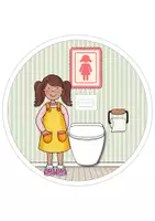 Vorschau - Poster - Toilettenampel - Kloschilder fürs Klassenzimmer - Seite 1