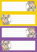 Vorschau - Anderer Materialtyp - Namensschilder Klassentier Koala / Koalaklasse - Seite 3