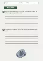 Vorschau - Arbeitsblätter - Was sind Dinosaurier? Grundschule Sachunterricht - Seite 3