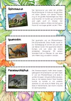 Vorschau - Merkblätter - Dinosaurierarten 12 Lesetexte zum Ausschneiden - Seite 3