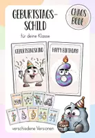 Vorschau - Mal- und Bastelvorlagen - Kolibri-Klasse Classroom Management - Materialpaket (1./2./3./4. Klasse) - Seite 1