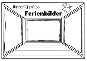 Vorschau - Mal- und Bastelvorlagen - Meine schönsten Bilder | Rückblick (nach Ferien, Reisen, Ereignissen) - Seite 3