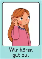 Vorschau - Fördermaterial/Inklusion - Klassenregeln-Poster für die Grundschule - Seite 1