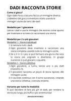anteprima - Clipart / Immagini originali - DADI RACCONTA STORIE - COSTRUISCI IL DADO E RACCONTA - Pagina 1
