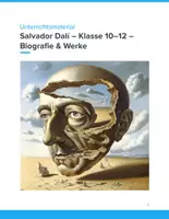 Vorschau - Unterrichtsreihen - Salvador Dalí – Unterrichtsmaterial Surrealismus & Biografie (Klasse 10–12) - Deckblatt