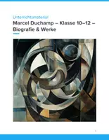 Vorschau - Unterrichtsreihen - Marcel Duchamp – Unterrichtsmaterial Dadaismus & Konzeptkunst (Klasse 10–12) - Deckblatt