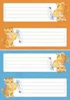 Vorschau - Anderer Materialtyp - Namensschilder Klassentier Tiger / Tigerklasse - Seite 1