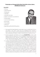 Vorschau - Text - Textanalyse/Textbeschreibung Kurzgeschichte „Beste Geschichte meines Lebens“ (Wolfdietrich Schnurre) - Seite 1