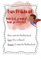 Vorschau - Merkblätter - Satzglieder Wandkarten - Seite 1