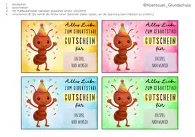 Vorschau - Anderer Materialtyp - Geburtstag feiern in der Ameisenklasse - Seite 3