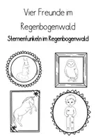 Vorschau - Arbeitsblätter - Vier Freunde im Regenbogenwald - Sternenfunkeln im Regenbogenwald - inhaltsentnehmendes Lesen, Dezember - Seite 3