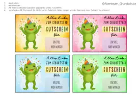 Vorschau - Anderer Materialtyp - Geburtstag feiern in der Froschklasse - Seite 3