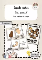 Vorschau - Spiele - Les parties du corps - J'ai... Qui a...? - Deckblatt
