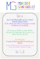 Vorschau - Unterrichtsreihen - LÖSUNG: Arbeitsheft Wortarten Montessori I - Nomen, Verben, Adjektive, Artikel - Seite 1