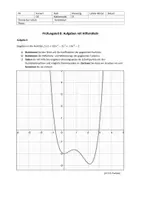 Vorschau - Test - EF Klausur Ganzrationale Funktionen (mit EWH) - Seite 2