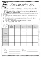 Vorschau - Arbeitsblätter - Logikrätsel Sommer Grundschule DaZ Sek I Deutsch Leseverstehen - Seite 3