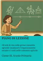 anteprima - Piani di lezione - Preistoria e civiltà antiche (piani di lezione) - Pagina 1