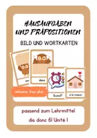 Vorschau - Präsentationen/Tafelbilder - Bild- und Wortkarten dis donc 6! Unité 1 - Deckblatt