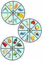 Vorschau - Fördermaterial/Inklusion - Anlaute Kreis-Klammerkarten - Seite 3