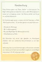 Vorschau - Unterrichtsreihen - Werken im Sachunterricht - Sicherheitsregeln - Seite 1