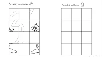 Vorschau - Arbeitsblätter - Arbeitsblätter zu den Zahlenpuzzle - Seite 2