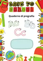 anteprima - Esercizi - Quaderno di pregrafia - Pagina di copertina