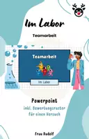 Vorschau - Stundenentwürfe - PPT & Stundenentwurf Teamarbeit inkl Lösungen - Teil 7 - Im Labor - Chemie - Deckblatt