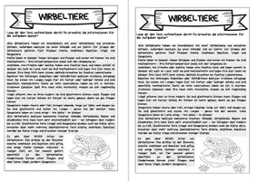 Vorschau - Arbeitsblätter - Forscherheft - Wirbeltiere - Eigenständiges Arbeiten - Seite 3