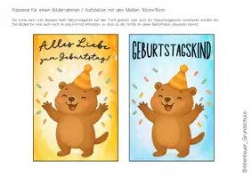 Vorschau - Anderer Materialtyp - Geburtstag feiern in der Murmeltierklasse - Seite 1