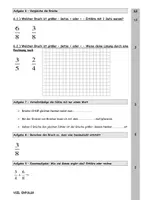 Vorschau - Arbeitsblätter - 4 - Klassenarbeit Mathematik Grundschule 6. Klasse JÜL + Lösungen Notenverteilung 5. + 4. - Seite 3