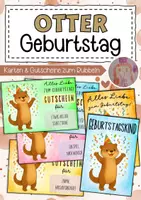Vorschau - Anderer Materialtyp - Geburtstag feiern in der Otterklasse - Deckblatt
