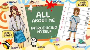 anteprima - Esercizi - This is me: third and fifth grade - Pagina di copertina