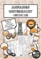 Vorschau - Arbeitsblätter - Reime Komplettpaket - Anfangsunterricht - Phonologische Bewusstheit - Deckblatt