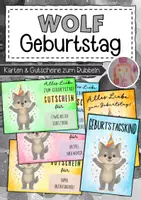 Vorschau - Anderer Materialtyp - Geburtstag feiern in der Wolfklasse - Deckblatt