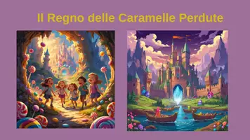 anteprima - Esercizi - Il Regno delle Caramelle Perdute - Pagina di copertina