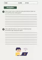 Vorschau - Arbeitsblätter - Sicher im Internet - Grundschule - Seite 3