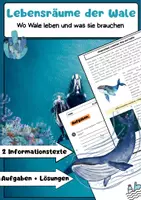Vorschau - Arbeitsblätter - Wale Lebensraum: Klasse 2 - 6 - Deckblatt